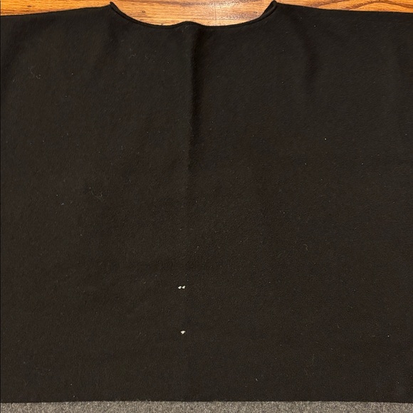 Eileen Fisher Black and Gray Poncho - Picture 7 of 10